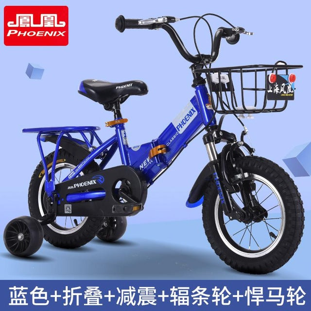 Children's bicycle boy girl bicycle baby car 2 to 10 years old folding child bike bicycle